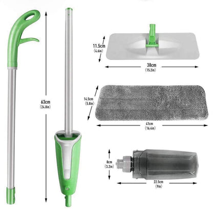 Spray Mop - 360 Degree Handle Wet & Dry Microfiber Floor Spray Mop